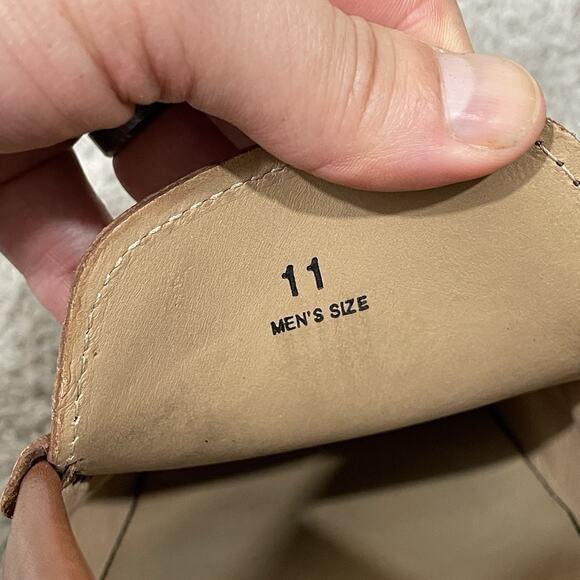 TOD’S Gommino Horsebit Driving Loafers Men’s Size 11 Brown Leather Slip On Shoes main image 6